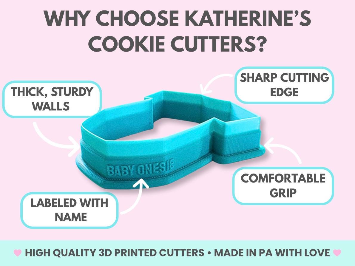 Coquette Bow Shamrocks Cookie Cutter