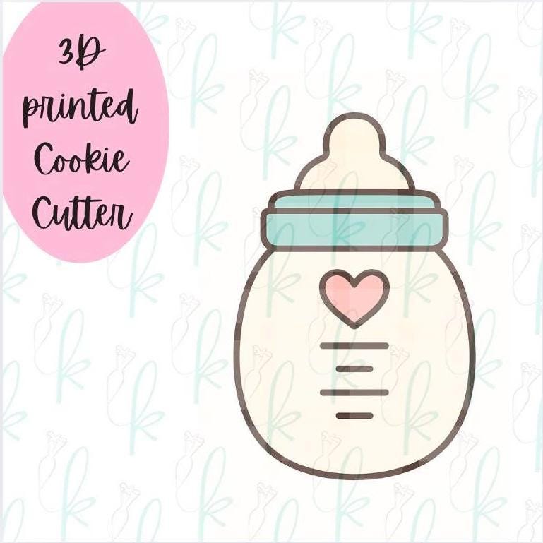 Round Baby Bottle Cookie Cutter