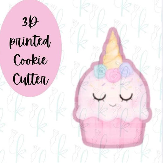 Unicorn Cupcake Cookie Cutter