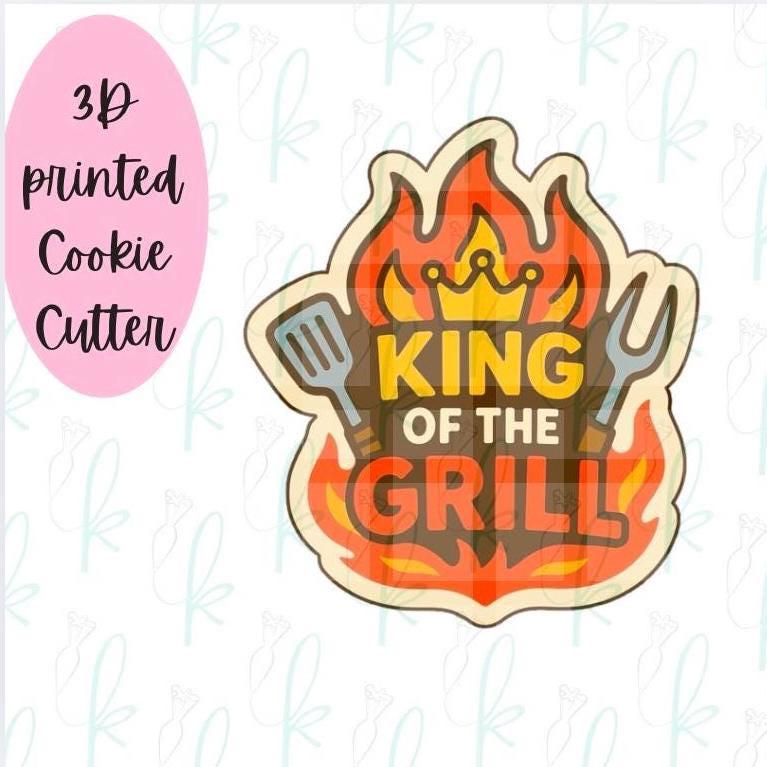 King of the Grill Cookie Cutter