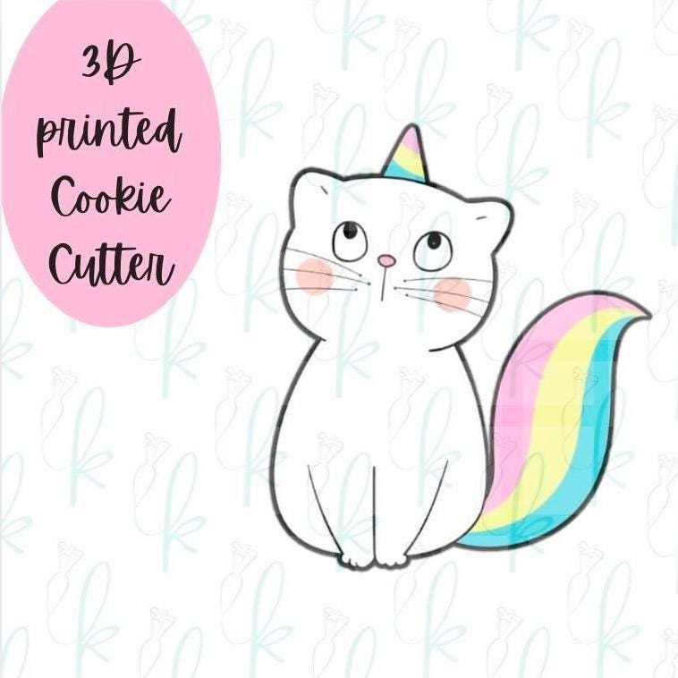 Unicorn Kitty Cookie Cutter