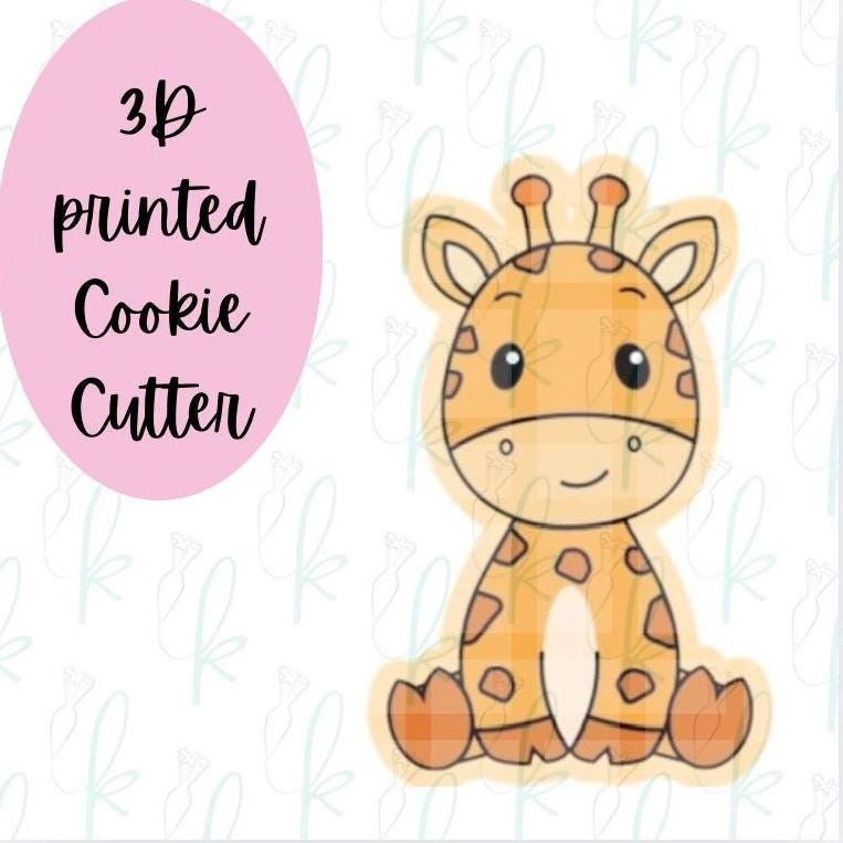 Sitting Giraffe Cookie Cutter