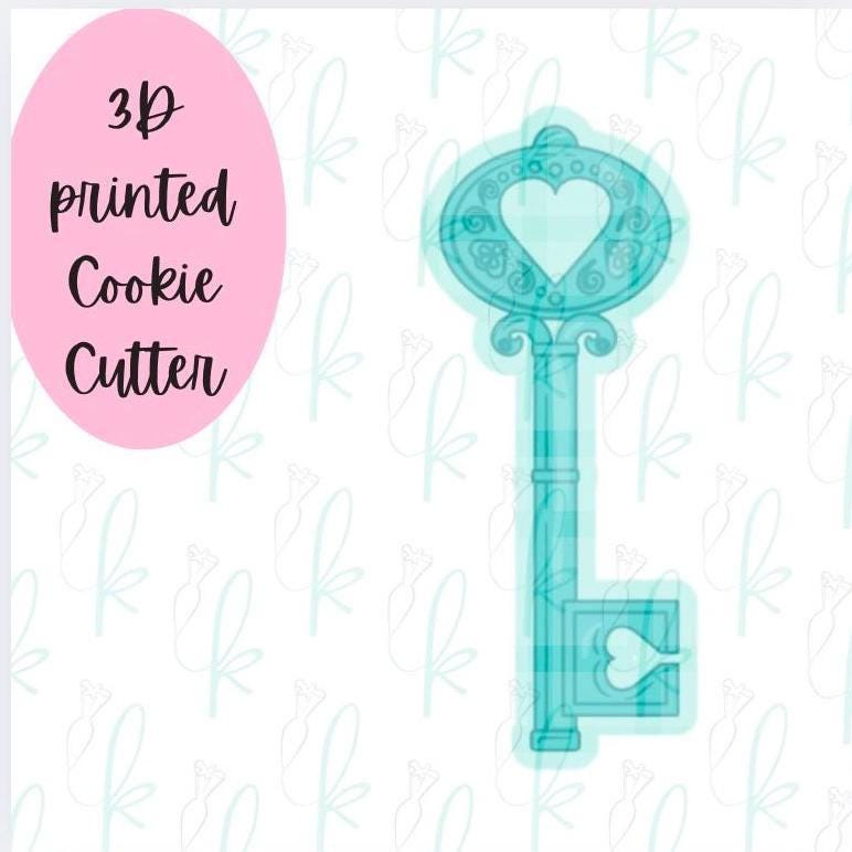 Fancy Key Cookie Cutter