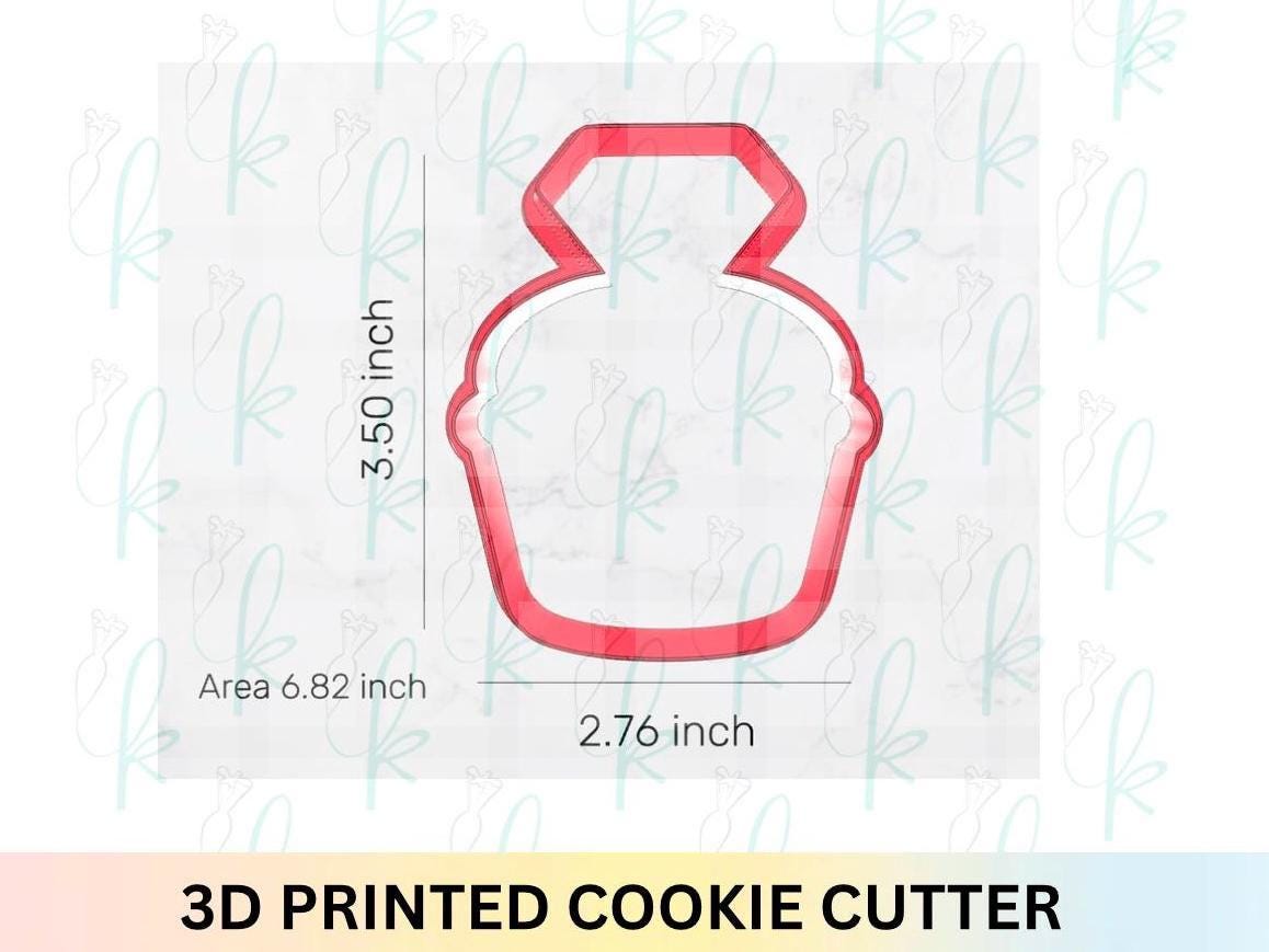 Diamond Cupcake Cookie Cutter