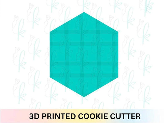 Stretched Hexagon Cookie Cutter