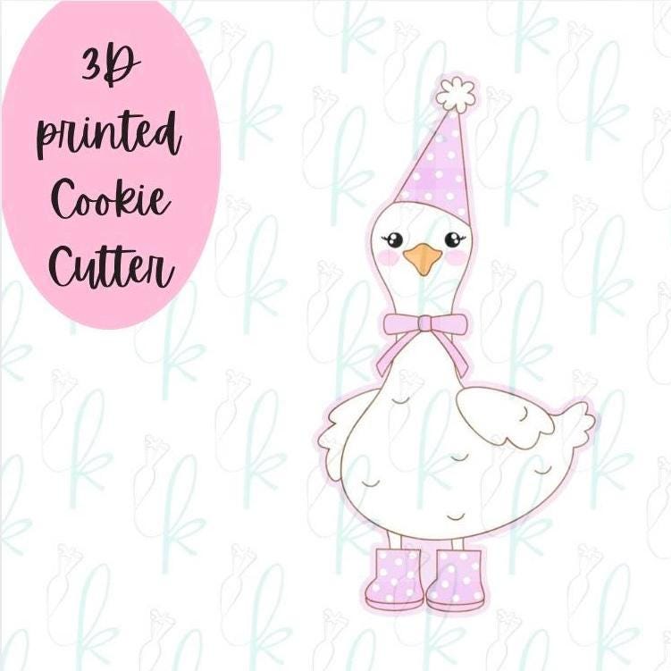 Birthday Goose Cookie Cutter