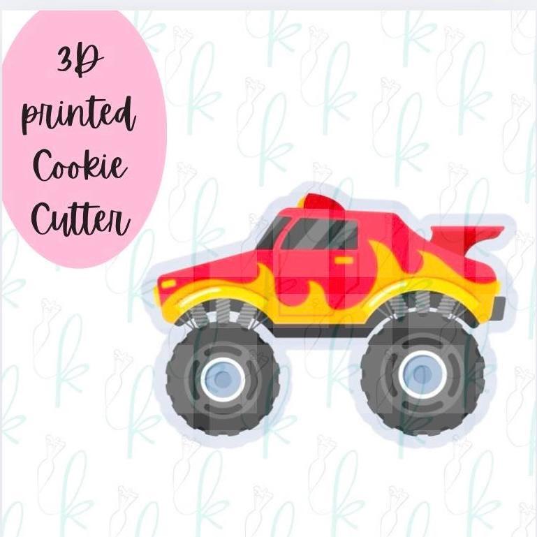 Monster Truck Cookie Cutter