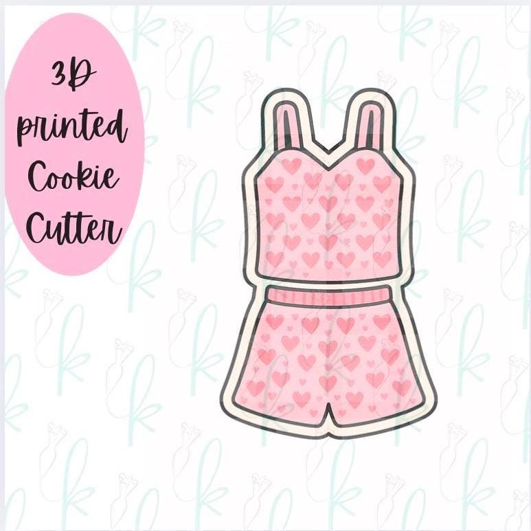 Cute Pajama Set Cookie Cutter