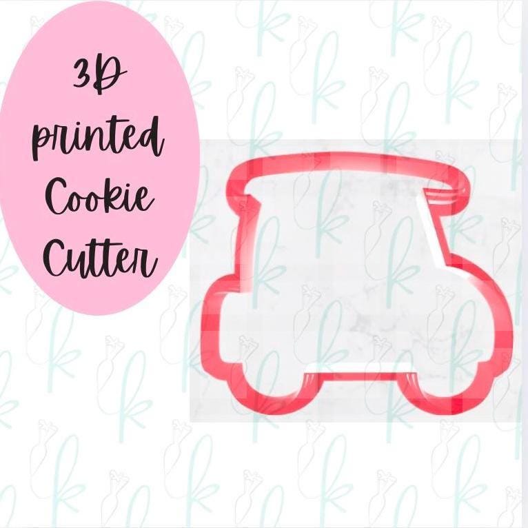 Golf Cart Cookie Cutter