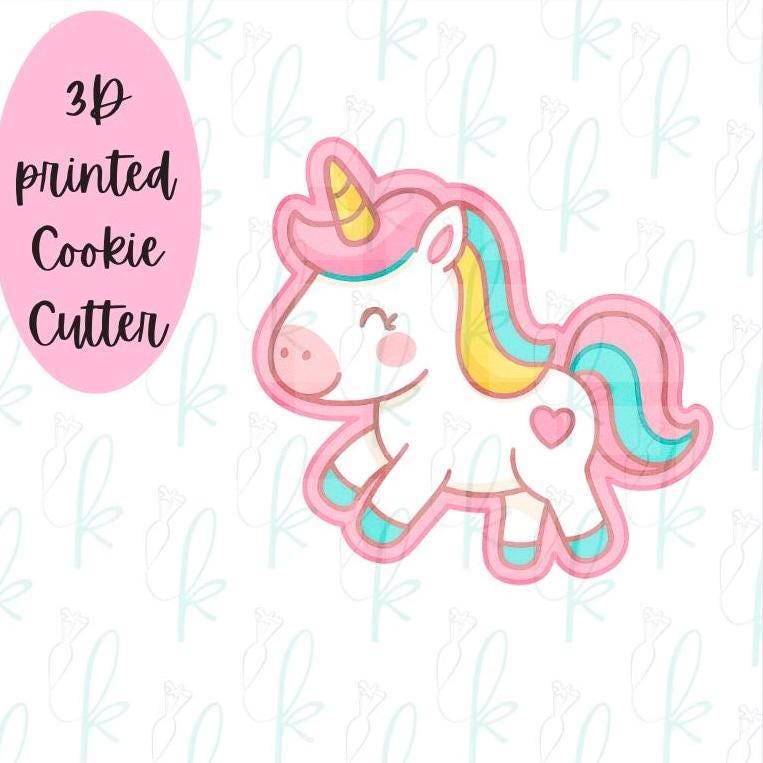Cute Unicorn Cookie Cutter