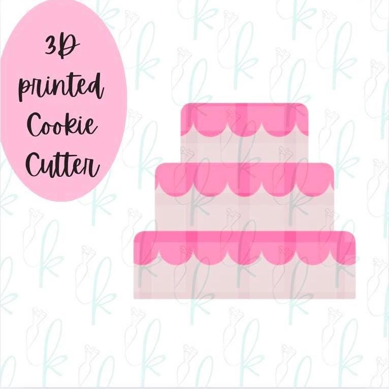 Three Tier Cake Cookie Cutter