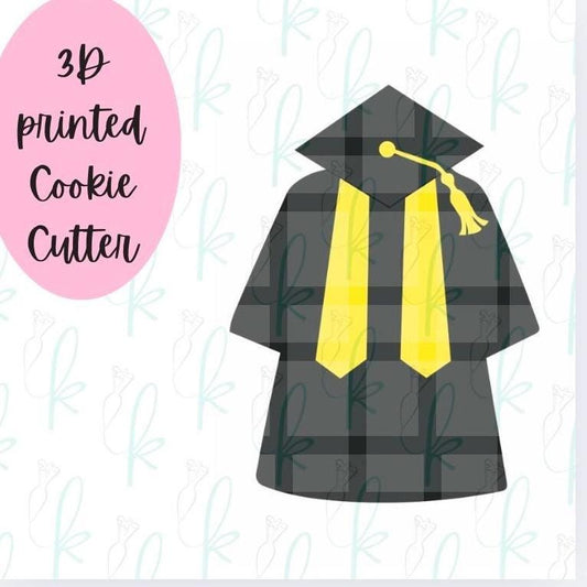 Cap and Gown Cookie Cutter