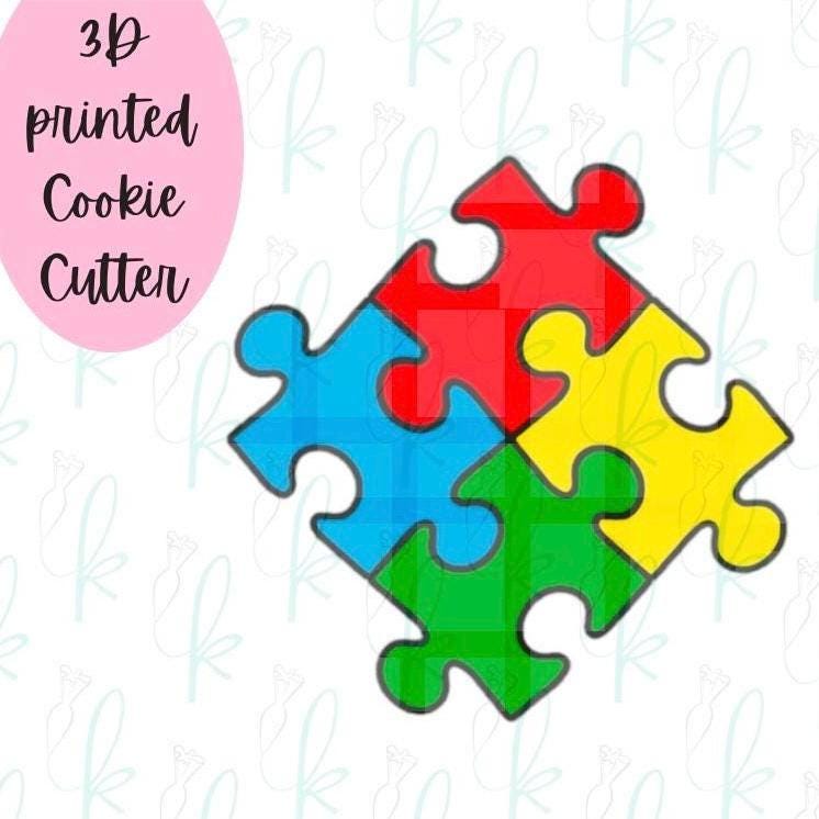 Jigsaw Puzzle Cookie Cutter
