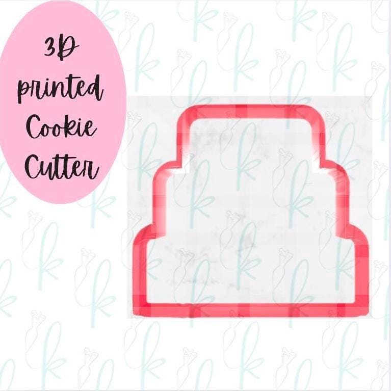 Three Tier Cake Cookie Cutter