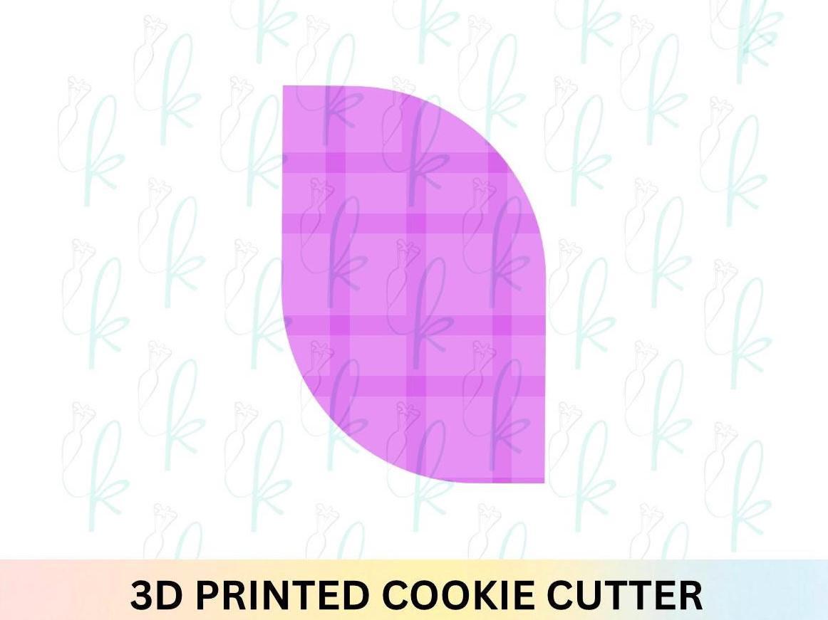 Rounded Teardrop Cookie Cutter
