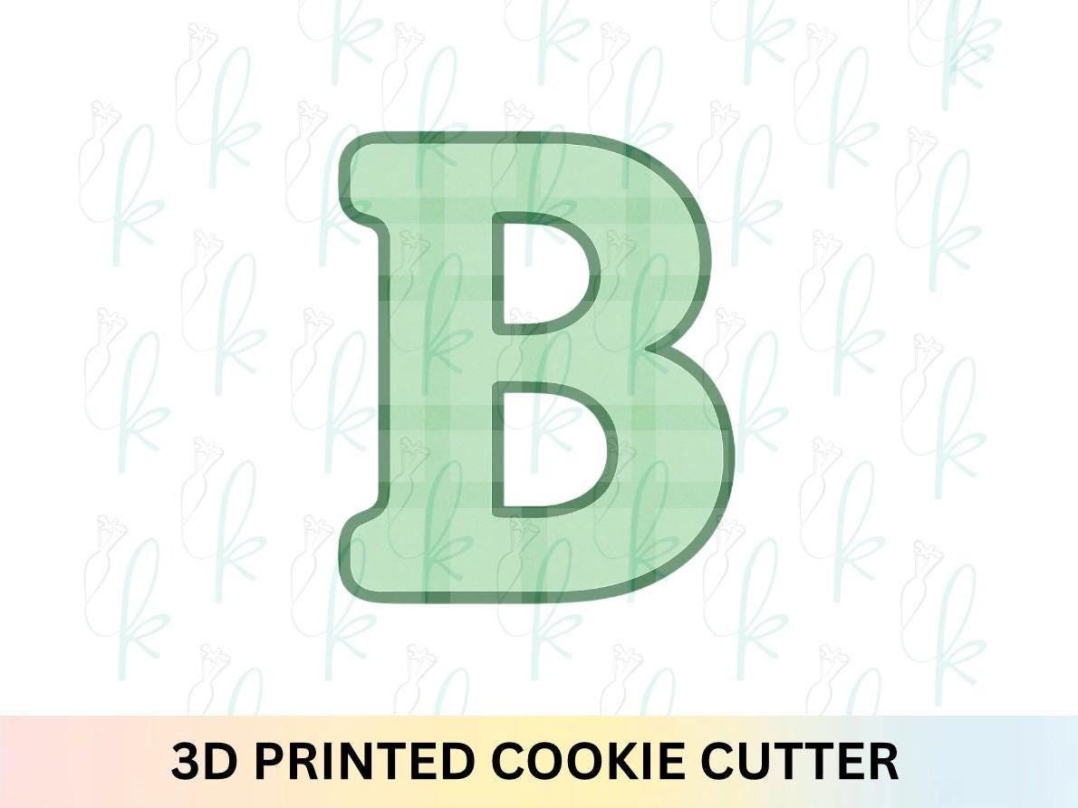 Letter B Cookie Cutter
