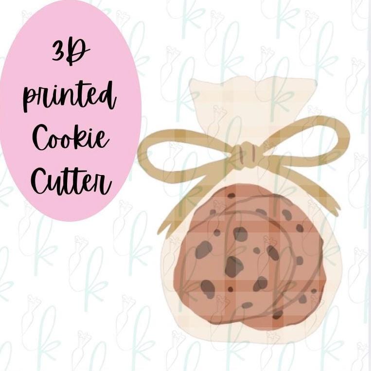 Chocolate Chip Cookie Bag Cookie Cutter