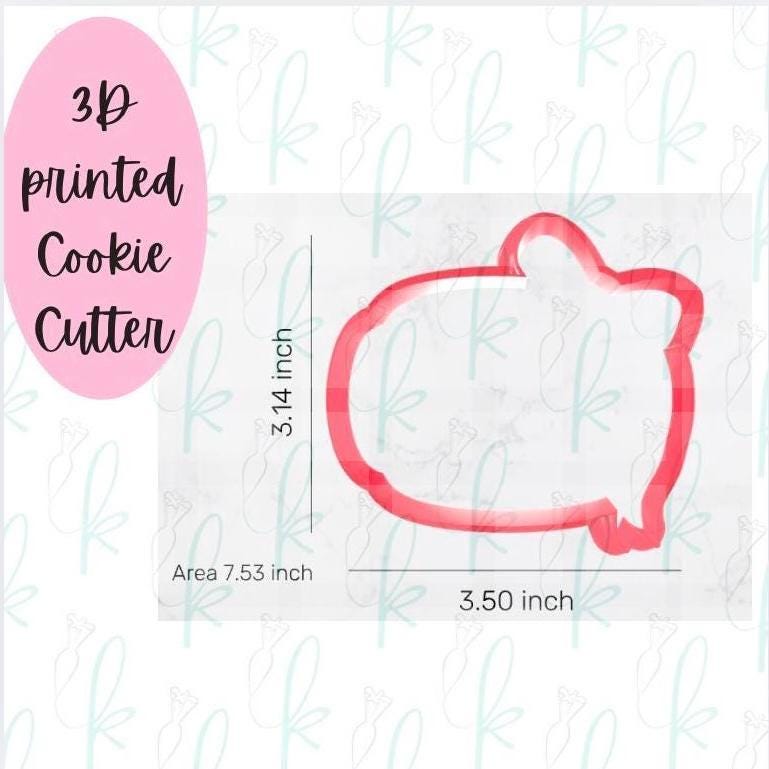 Whimsy Bow Plaque Cookie Cutter