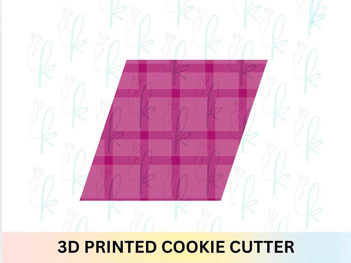 Slanted Tile Cookie Cutter