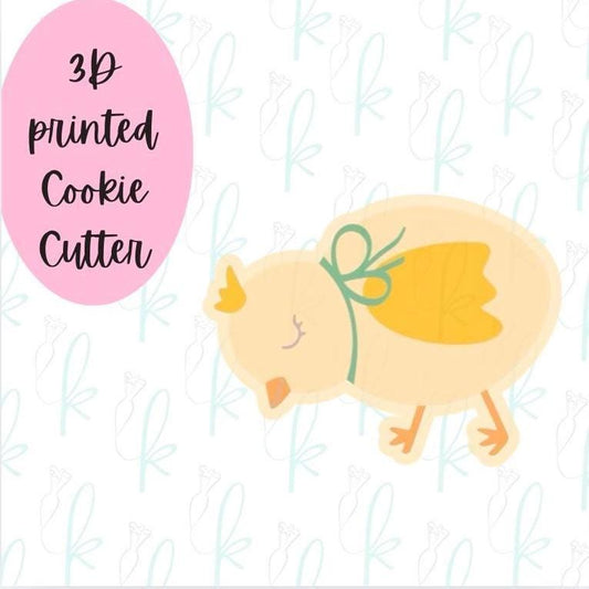 Leaning Chick Cookie Cutter