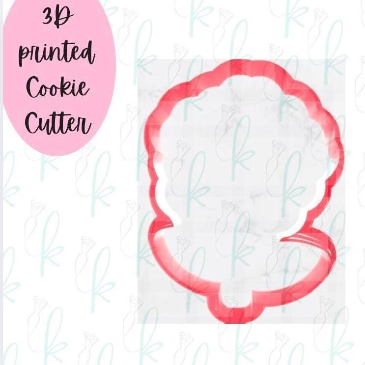 Tall Modern Flower Cookie Cutter
