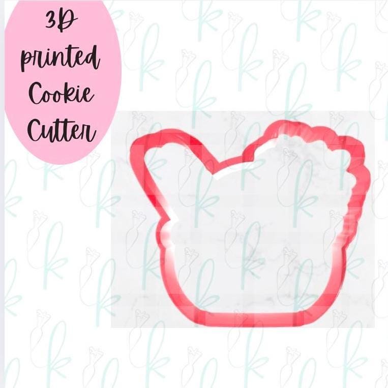 Wildflower Picnic Basket Cookie Cutter