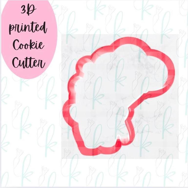 Birthday Bear with Balloons Cookie Cutter