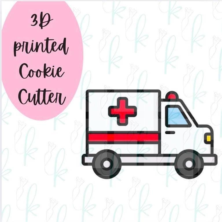 Ambulance Cookie Cutter