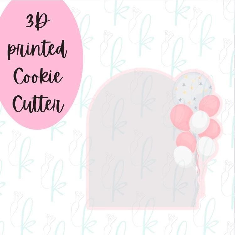 Balloon Plaque 2 Cookie Cutter