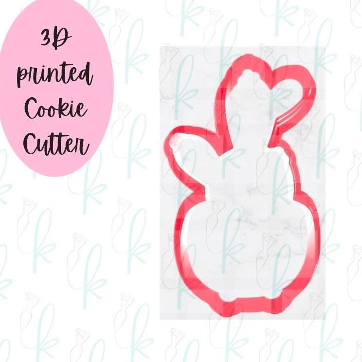 Potted Prickly Pear Cactus Cookie Cutter
