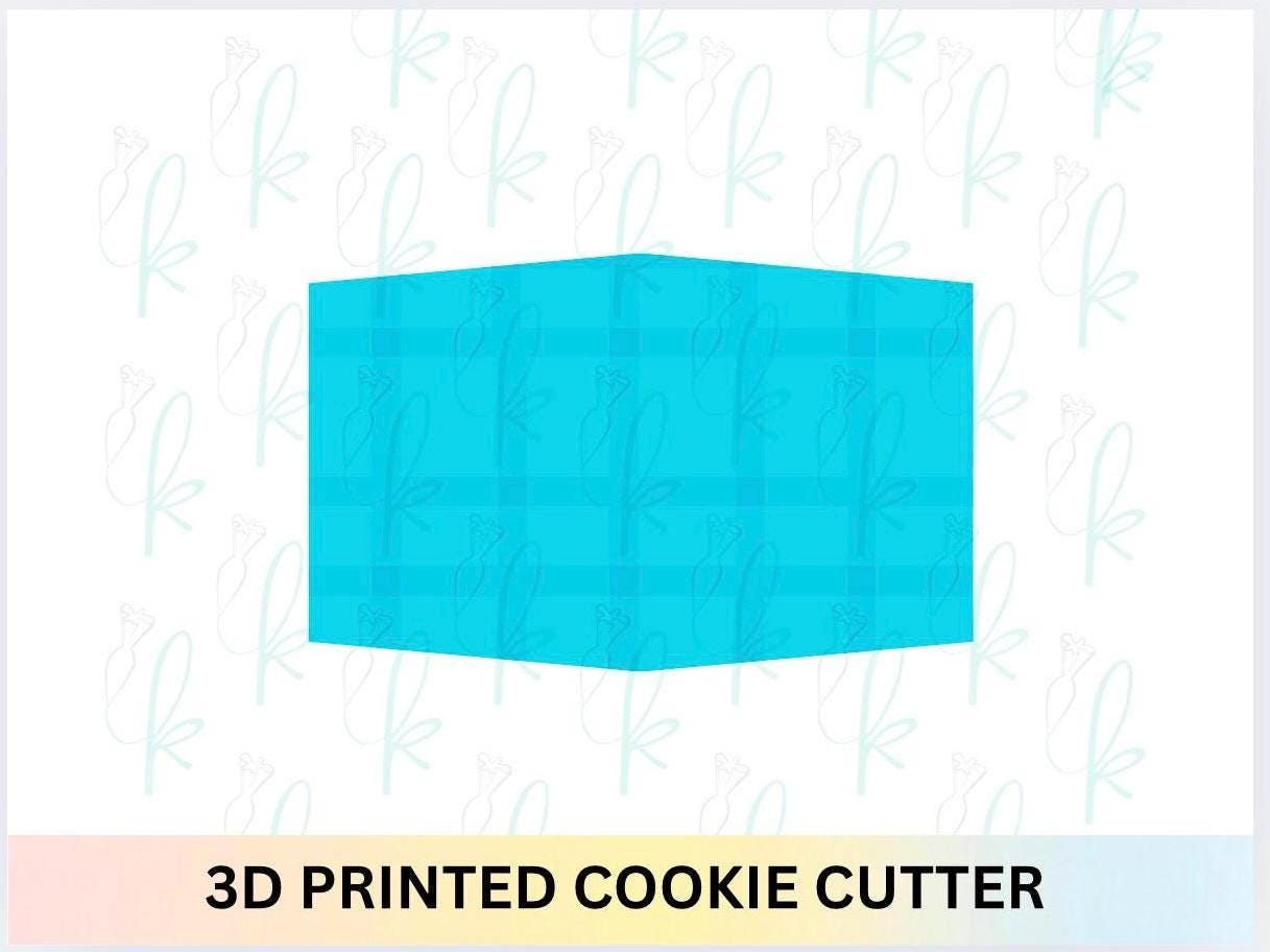 Wide Long Hexagon Cookie Cutter