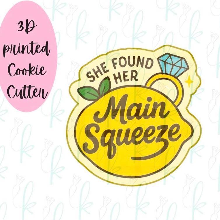 Main Squeeze Plaque Cookie Cutter