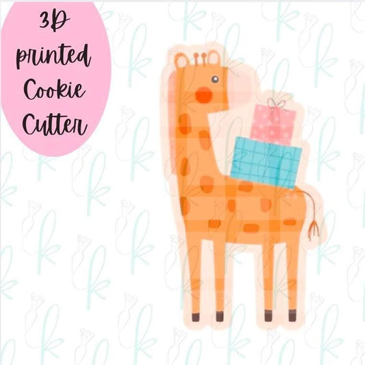 Birthday Giraffe Cookie Cutter