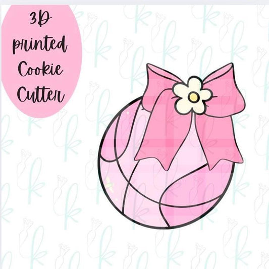 Girly Sports Ball Cookie Cutter