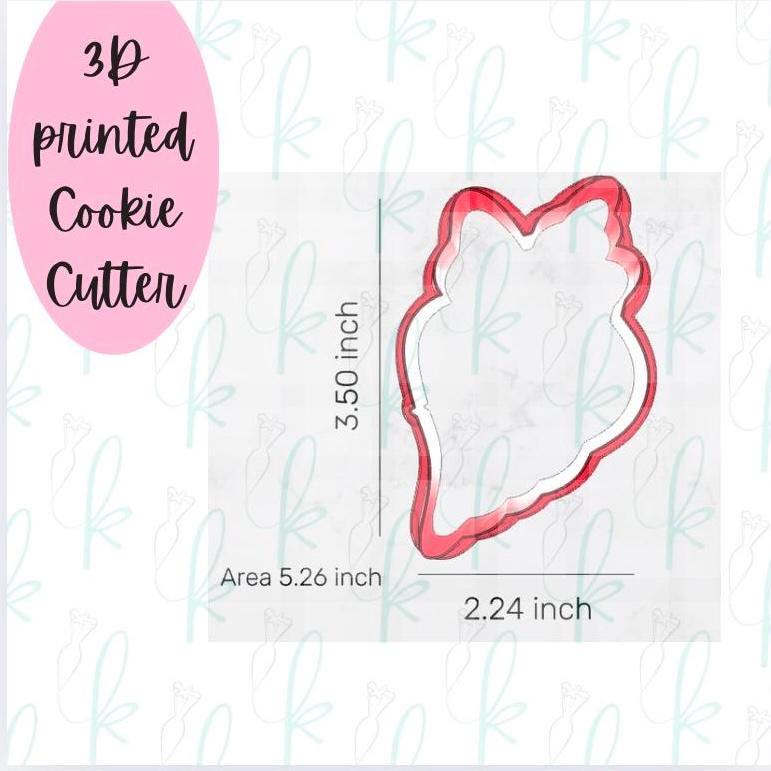 Bow Conch Shell Cookie Cutter