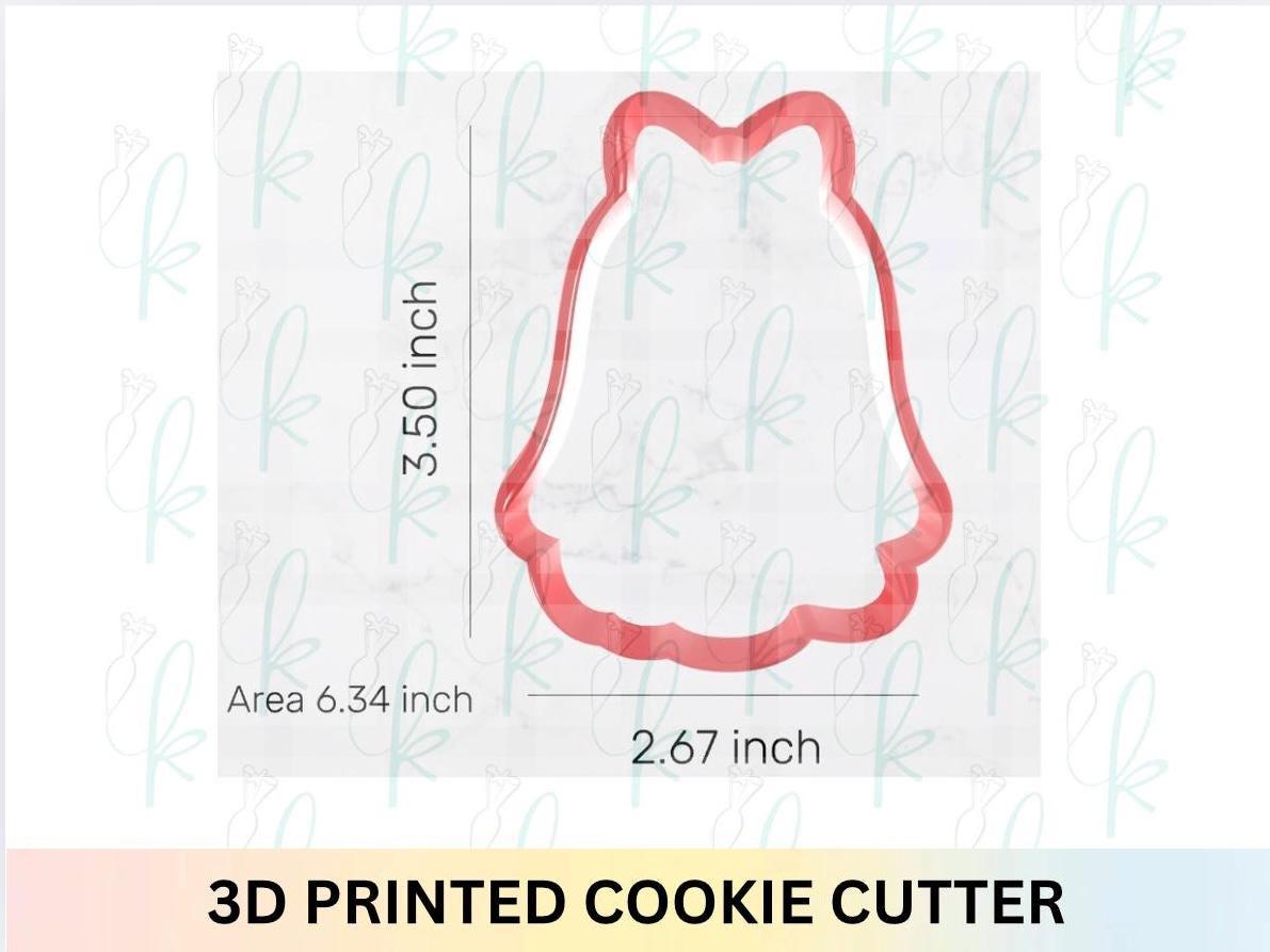 Groovy Trick or Treat Ghost Cookie Cutter