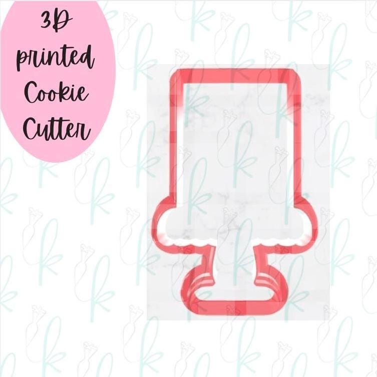 Birthday Cake on Stand Cookie Cutter
