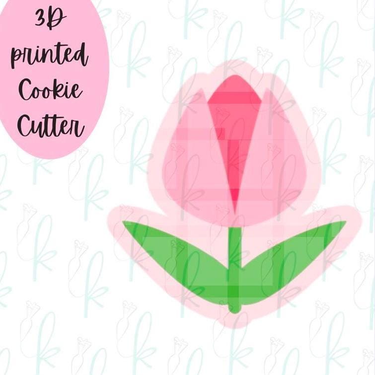 Modern Tulip Cookie Cutter