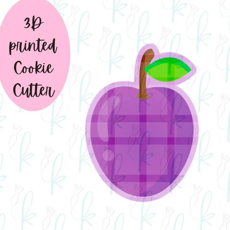 Plum Cookie Cutter