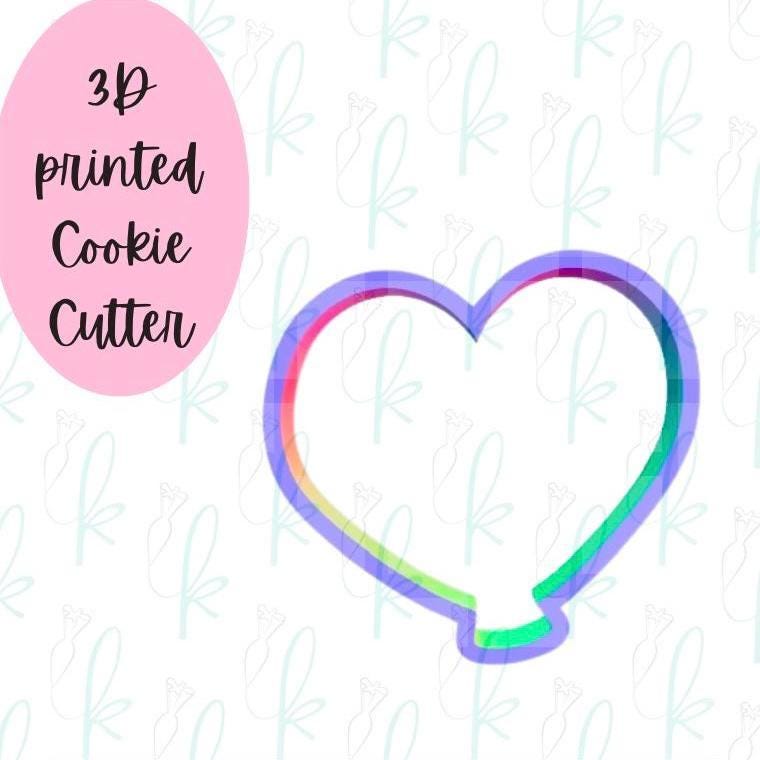 Heart Balloon Cookie Cutter