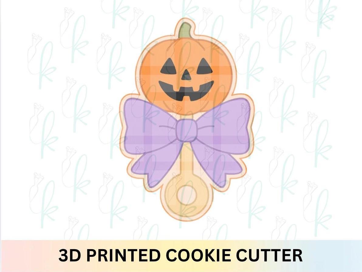 Jack-O-Lantern Baby Rattle Cookie Cutter
