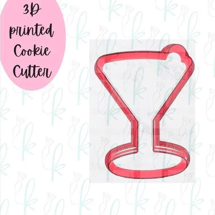 Martini Glass Cookie Cutter