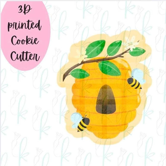 Floral Beehive Cookie Cutter