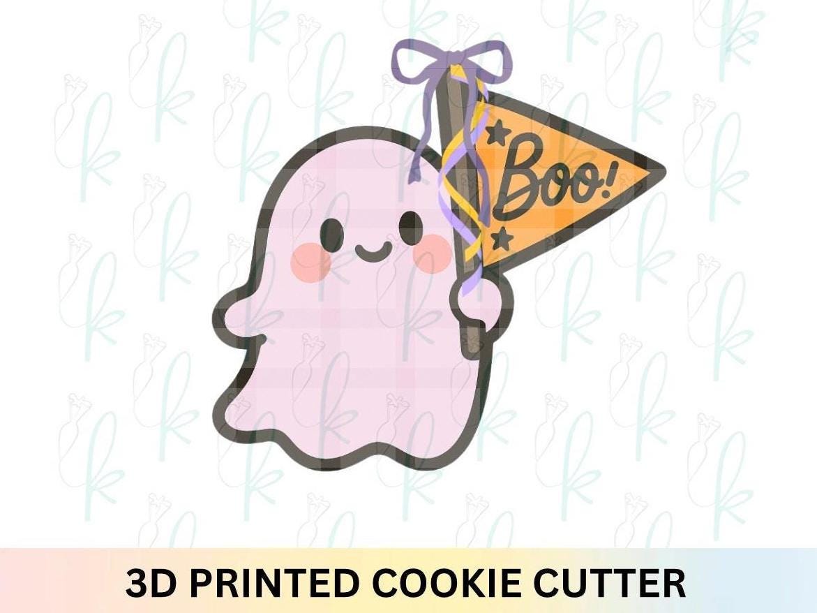 Ghost with Flag Cookie Cutter