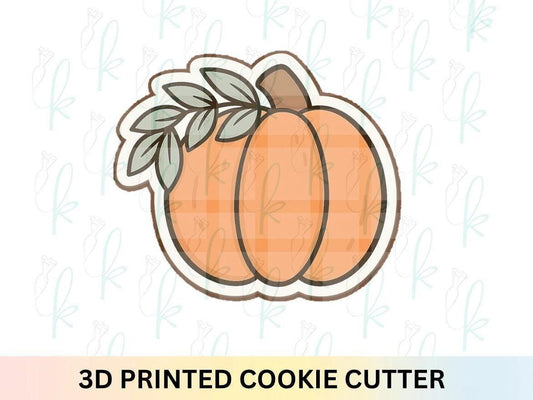 Greenery Pumpkin Cookie Cutter