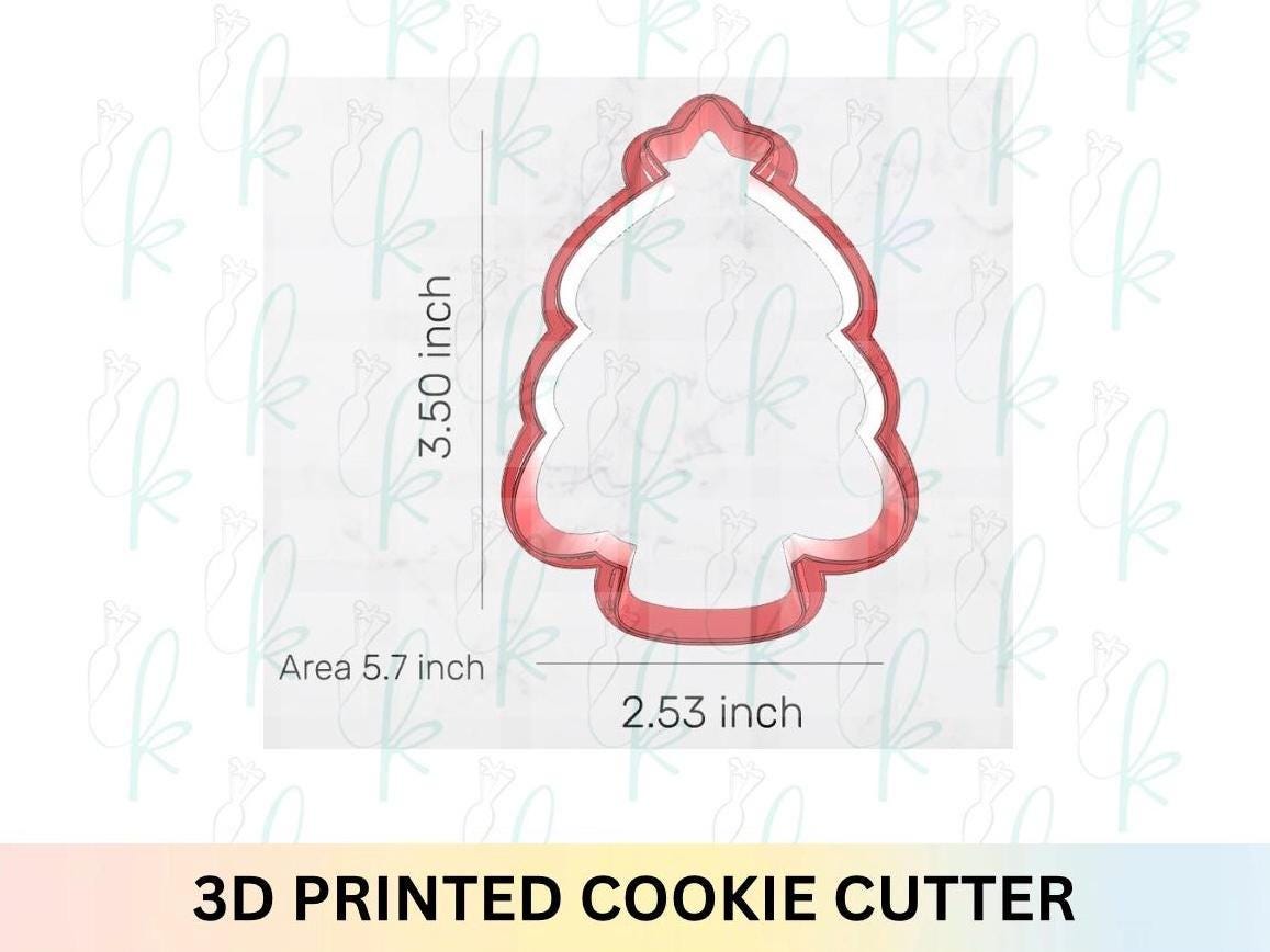 Chunky Christmas Tree Cookie Cutter