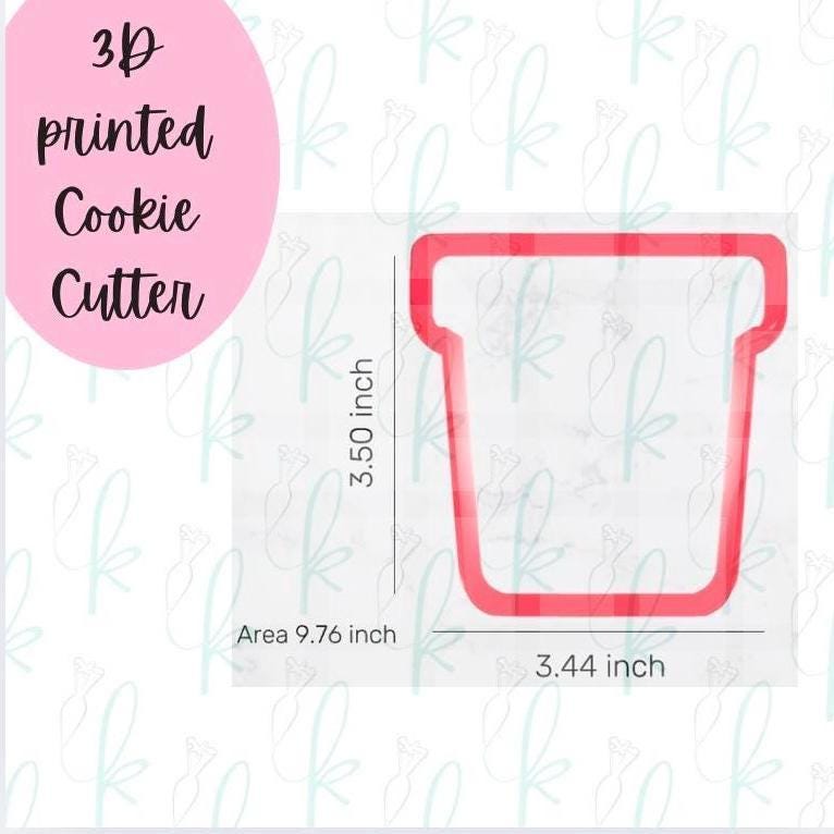 Ice Cream Pint Cookie Cutter