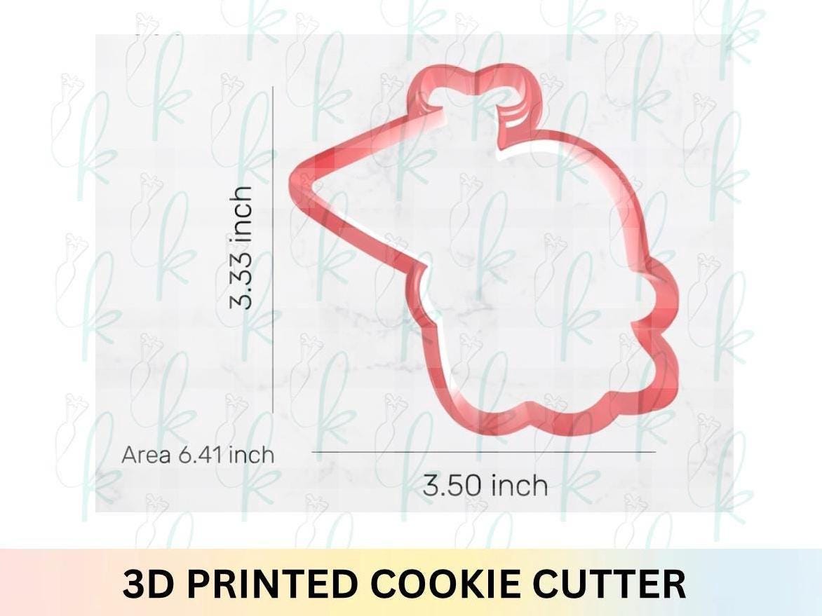 Ghost with Flag Cookie Cutter