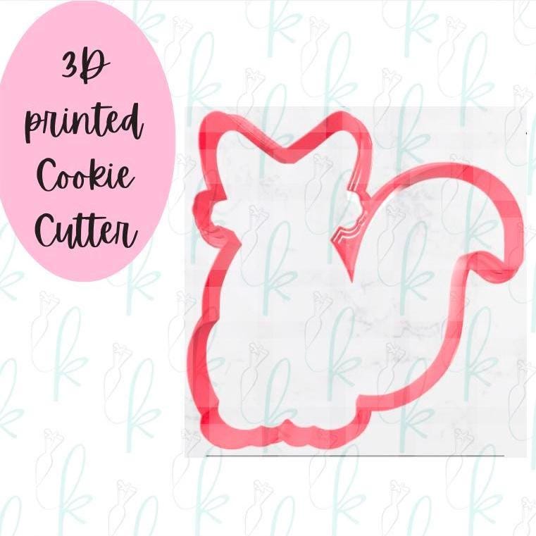 Smiling Cat Character Cookie Cutter