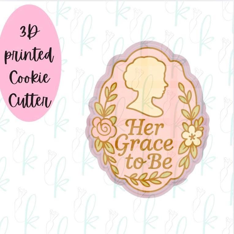 Regal Cameo Plaque Cookie Cutter